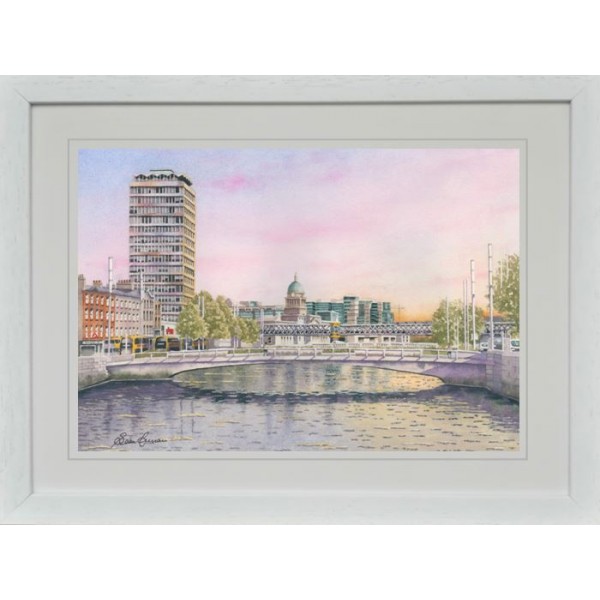 "Dublin On a Sunny Summer Morning"- Original Painting "Dublin On a Sunny Summer Morning"- Original Painting