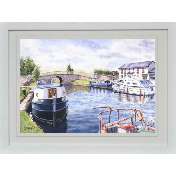 "Sallins Harbour"- Original Painting