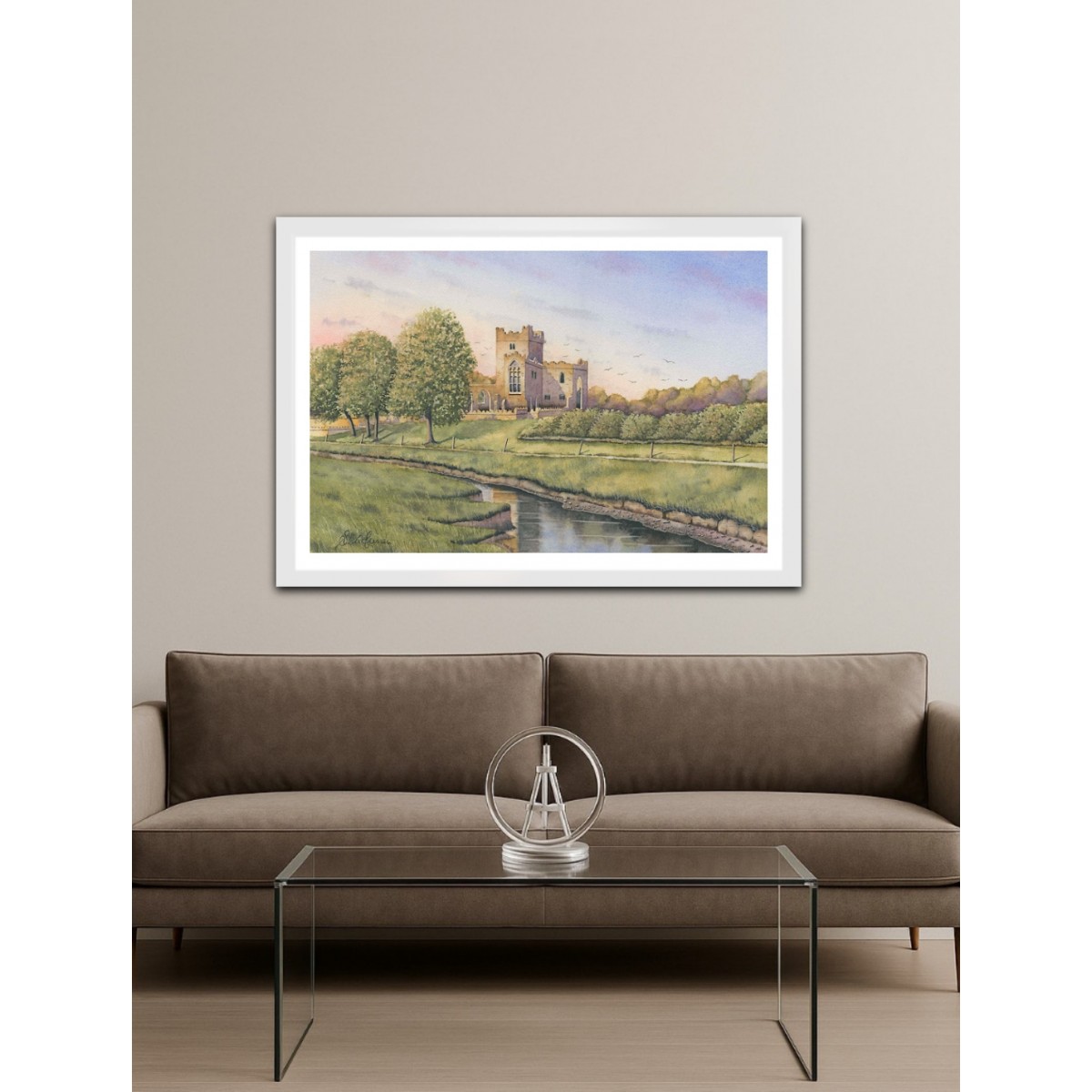 "Tintern Abbey at Dusk"