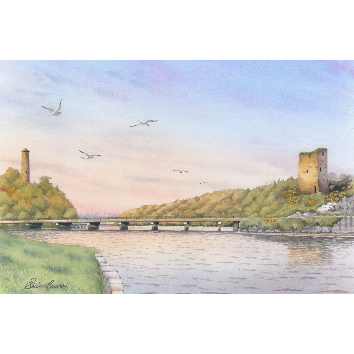 "Ferrycarrig, Co. Wexford"- Original Painting