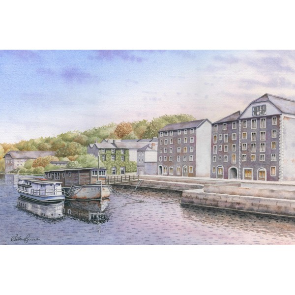 "The Old Quay, New Ross" "The Old Quay, New Ross"