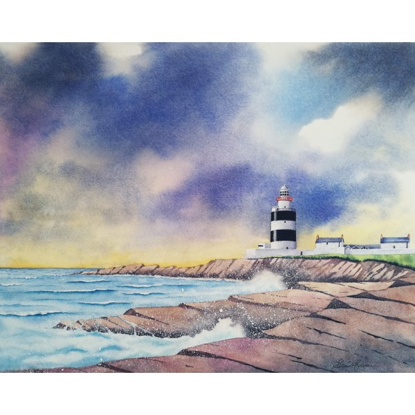 "Winter Gales, Hook Lighthouse" "Winter Gales, Hook Lighthouse"